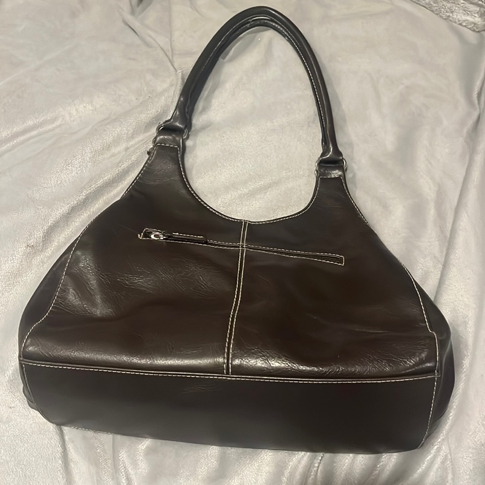 Vintage Leather brown shoulder purse